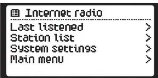 PEAQ PDR350BT - INTERNETES RADIOMENU - 1