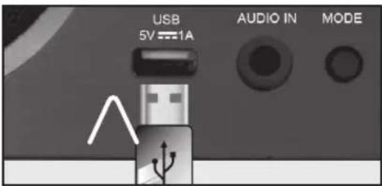 PEAQ PDR350BT - USB Mode - 1