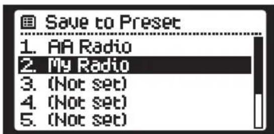 PEAQ PDR350BT - PRESET STATIONS - 1