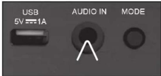 PEAQ PDR350BT - AUX-IN - 1