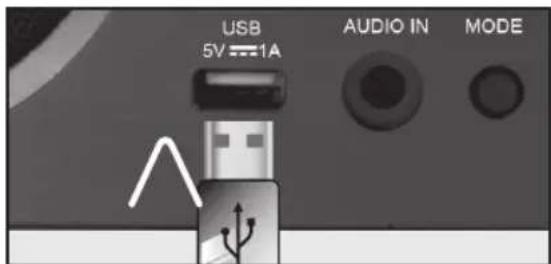 PEAQ PDR350BT - Modo USB - 1