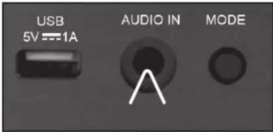 PEAQ PDR350BT - AUDIO-IN - 1