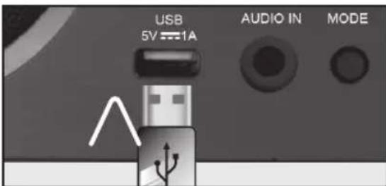 PEAQ PDR350BT - USB-mód - 1