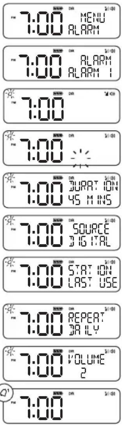 PURE Pop Midi with Bluetooth - Alarms and timers - 1
