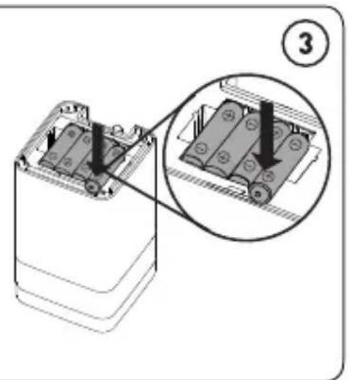 PURE Pop Midi with Bluetooth - Installing a ChargePAK D1 or four AA batteries - 4