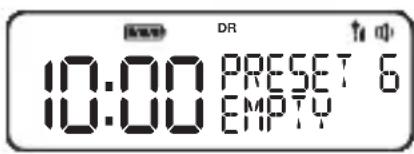 PURE Pop Midi with Bluetooth - Schnellspeichern eines Senders auf einem der Speicherplätze (1–4) - 2