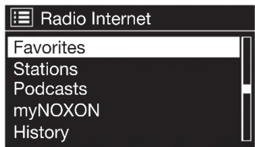 Noxon IRadio 400 plus - Ecouter et découvert - 2
