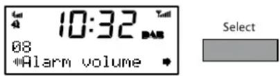 PURE Milano - Indstilling af alarm – trinvis vejledning - 6