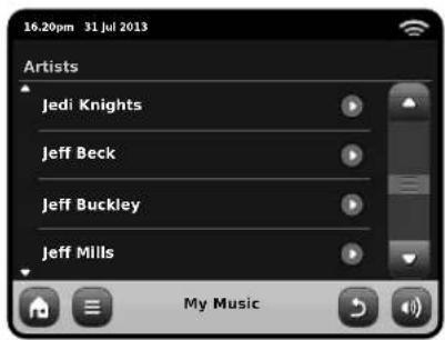 REVO Axis X3 - Network Audio: Finding Tracks - 5
