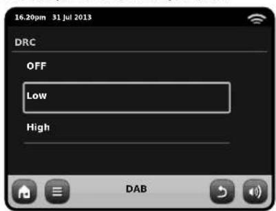 REVO Axis X3 - Einstellung des Lautstärkeumfangs (DRC) - 1