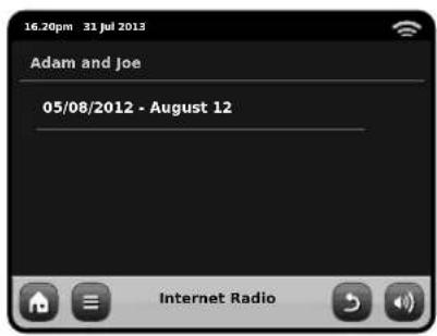 REVO Axis X3 - Podcasts / Noch einmal horen - 3