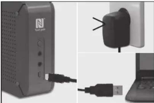 PEAQ PDR150BT - BATTERIE LADEN - 1
