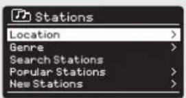 REVO Heritage G1 - SÉLECTION D'UNE STATION - 1