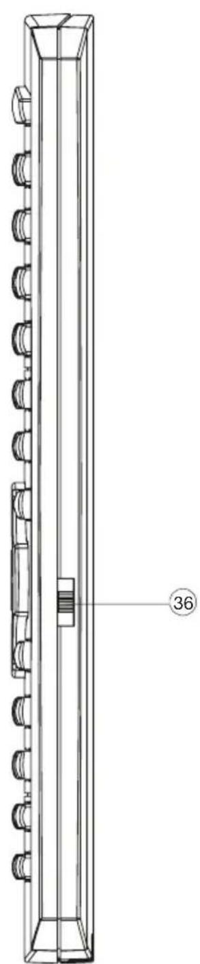 Marquant MCR1302 - LOCALISATION ET FONCTIONS DES TOUCHES - 2