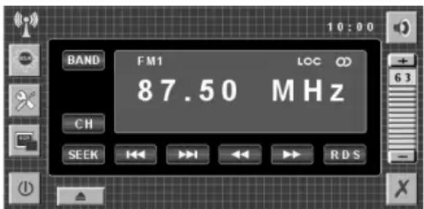 Marquant MCR1302 - BEDIENING VAN DE RADIO - 1