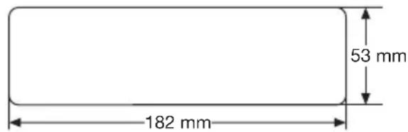 Marquant MCR1302 - Ouverture pour l'installation - 1