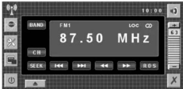 Marquant MCR1302 - Switching to radio mode - 1