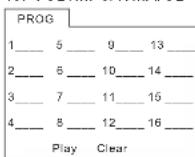 Marquant MCR1280 - Program Playback - 2