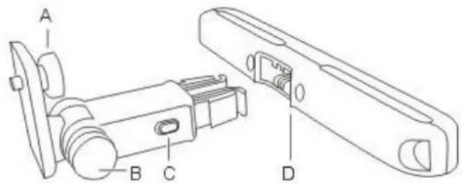Autovision AV1101 - Retirez le lecteur/moniteur de l'appuie-tête en cas de non utilisation - 1