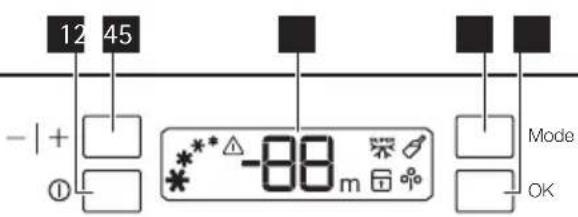 AEG-ELECTROLUX A82300HLW0 - BEDIENFELD - 1