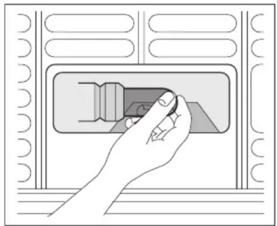 AEG-ELECTROLUX A82300HLW0 - Remplacement de l'ampoule - 1