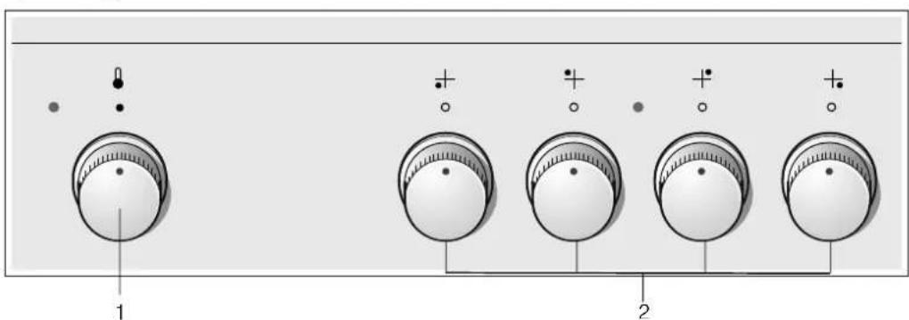 Junker JH11AC50 - Control panel - 1