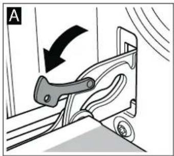 Junker JH11AA50 - Detaching the door - 1