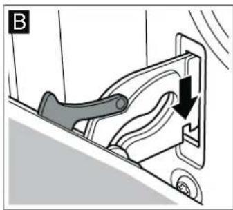 Junker JH23UA50 - Attaching the door - 2