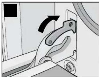 Junker JB33UK50 - Fitting the appliance door - 2