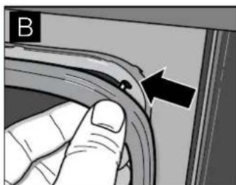 Junker JB33DF51 - Remplacement du joint de porte - 2