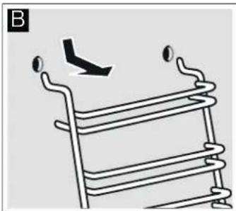 Junker JB23UK50 - Unhooking the rails - 2