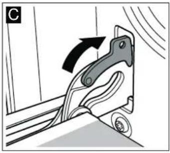 Junker JB23UA50 - Attaching the door - 3