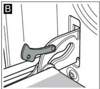 Junker JB23PP50 - Démonter et remonter la porte du four - 2