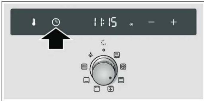 Junker JB23PP50 - Heure de fin de cuisson - 1