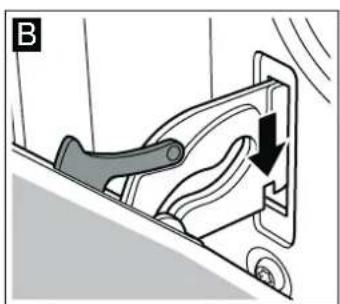 Junker JB23PP50 - Remonter la porte - 2