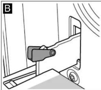 Junker JB13AB50 - Ovendeur verwijderen en inbrengen - 2