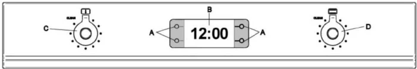 BERTAZZONI F60PROXT - Control Panel - 2