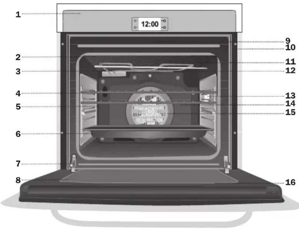 BERTAZZONI F60PROXT - CAMBIAR/DETENER - 1