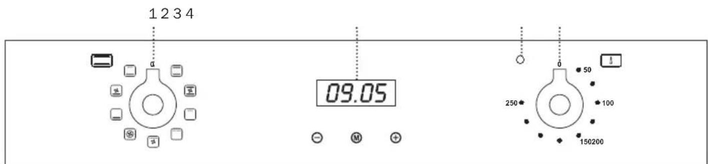 BERTAZZONI F60PROXA - Control Panel - 1