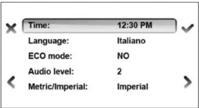 BERTAZZONI F60CONXT - IMPOSTAZIONI - 2