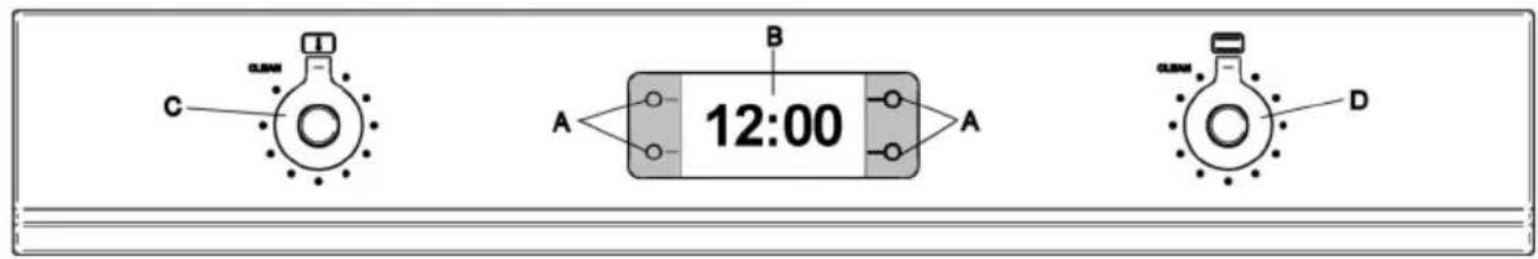 BERTAZZONI F60CONXT - Tableau de commande - 2