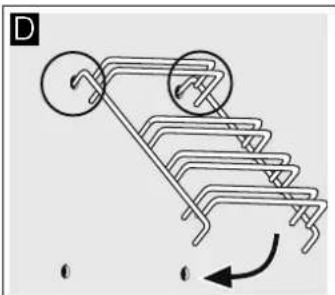 BLAUPUNKT 5HD31050 - Plaatsen van de rekjes - 3