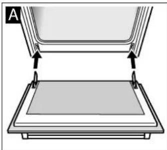 BLAUPUNKT 5HC31050 - Attaching the door - 1