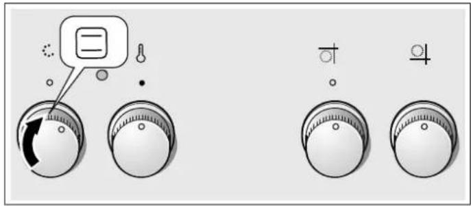 BLAUPUNKT 5HC31050 - Setting the type of heating and temperature - 1