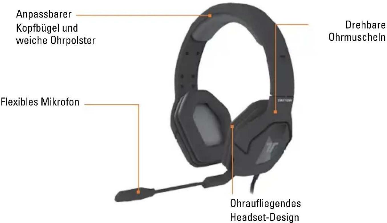 TRITTON Trigger Stereo Headset - KOPFHÖRER - 1