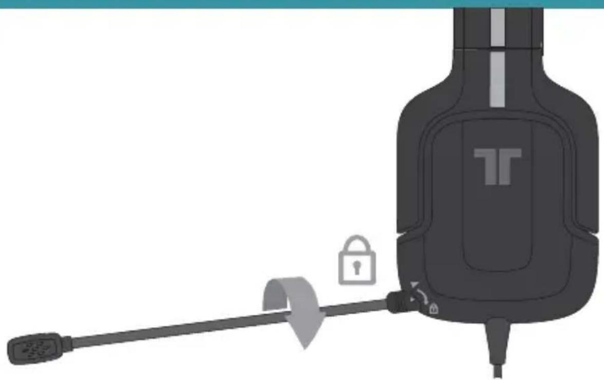 TRITTON Kunai Stereo Headset for Wii U and Nintendo 3DS - Ligar o microfone - 1