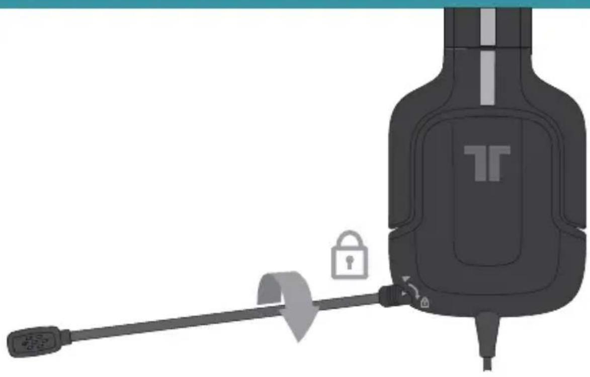 TRITTON Kunai Stereo Headset for Wii U and Nintendo 3DS - Connecting the Microphone - 1