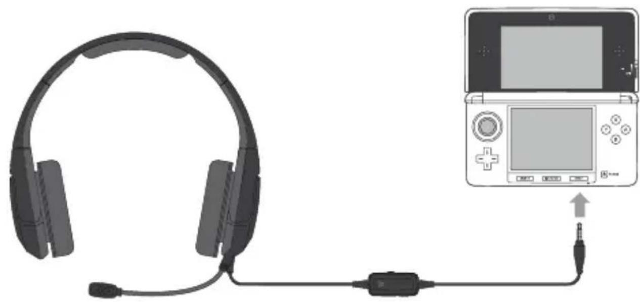 TRITTON Kunai Stereo Headset for Wii U and Nintendo 3DS - Ligar o microfone - 2