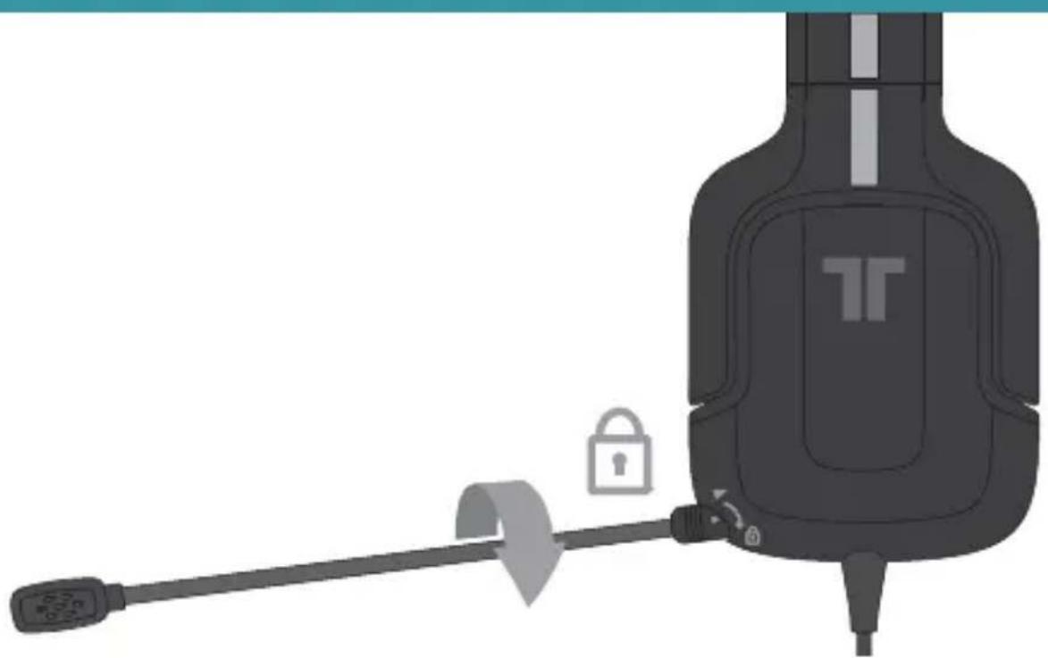 TRITTON Kunai Stereo Headset for Wii U and Nintendo 3DS - Connexion du microphone - 1