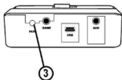 TURTLE BEACH Earforce PX3 - Pairing the Headset and Transmitter / Couplage du casque et de l'émetteur / Pairing zwischen Headset und Transmitter - 2